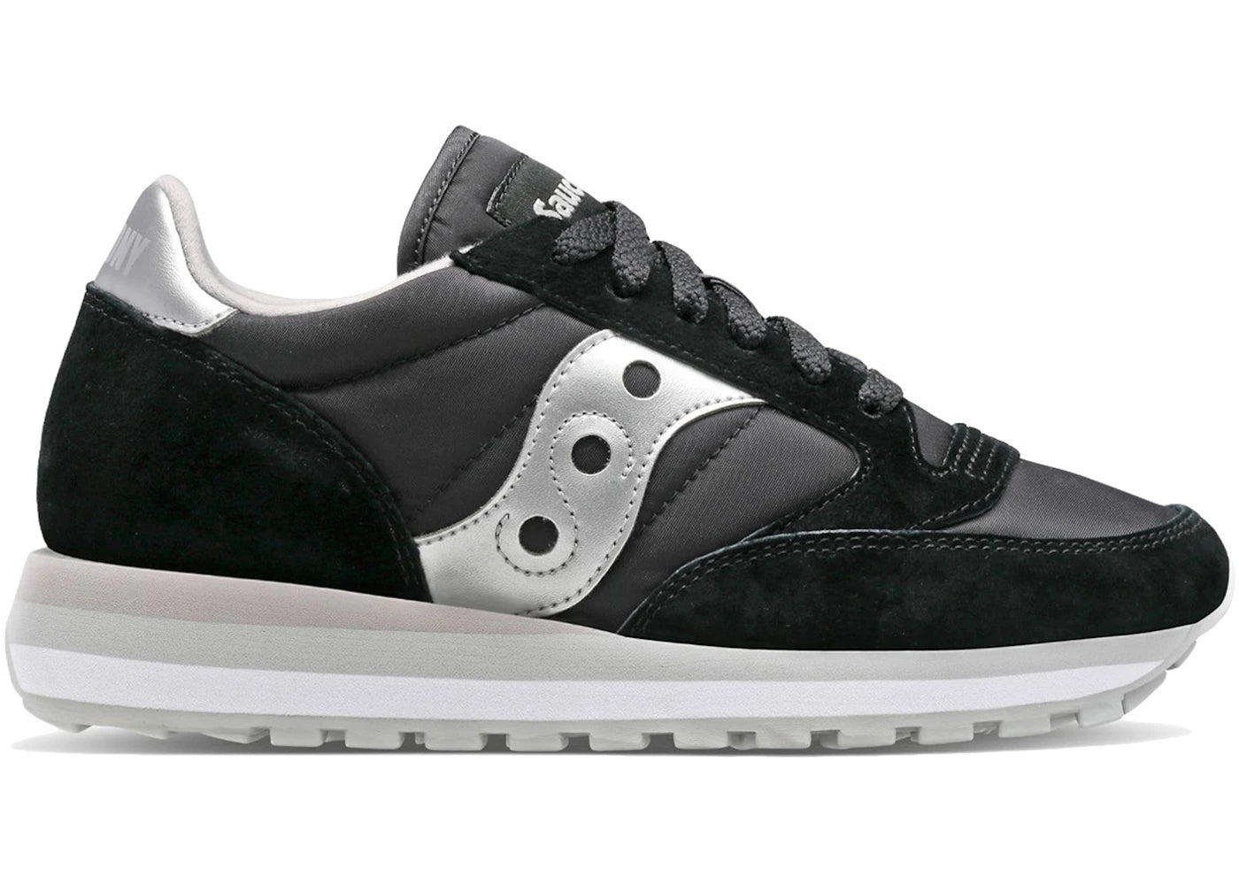 Saucony Jazz Triple Black Silver (Women's) - vue secondaire A