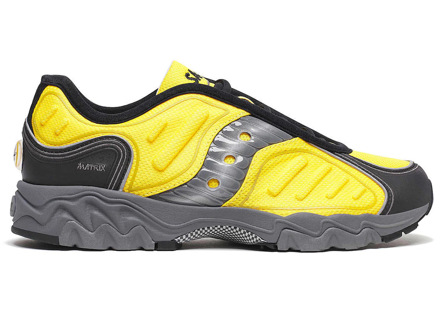 Saucony Matrix OG Yellow Black - vue 360