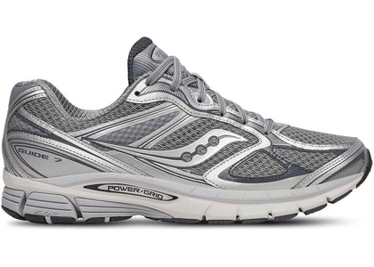 Saucony ProGrid Guide 7 Grey Silver sneakers - authentic Saucony shoes