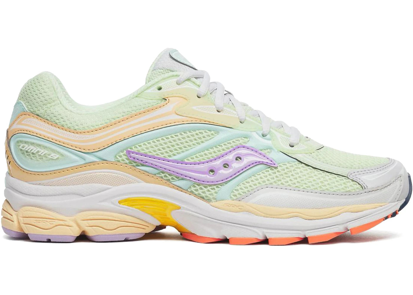 Saucony ProGrid Omni 9 Prism Pack Lime - vue 360