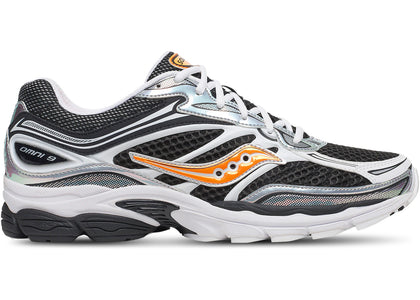 Saucony ProGrid Omni 9 Speed Shades White Black Orange - authentic Saucony sneakers