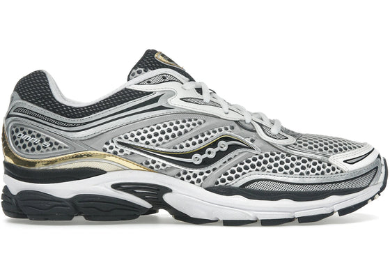 Saucony ProGrid Omni 9 Silver Gold sneakers - authentic Saucony shoes