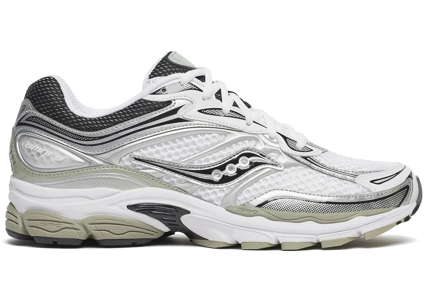 Saucony ProGrid Omni 9 White Sage - vue 360