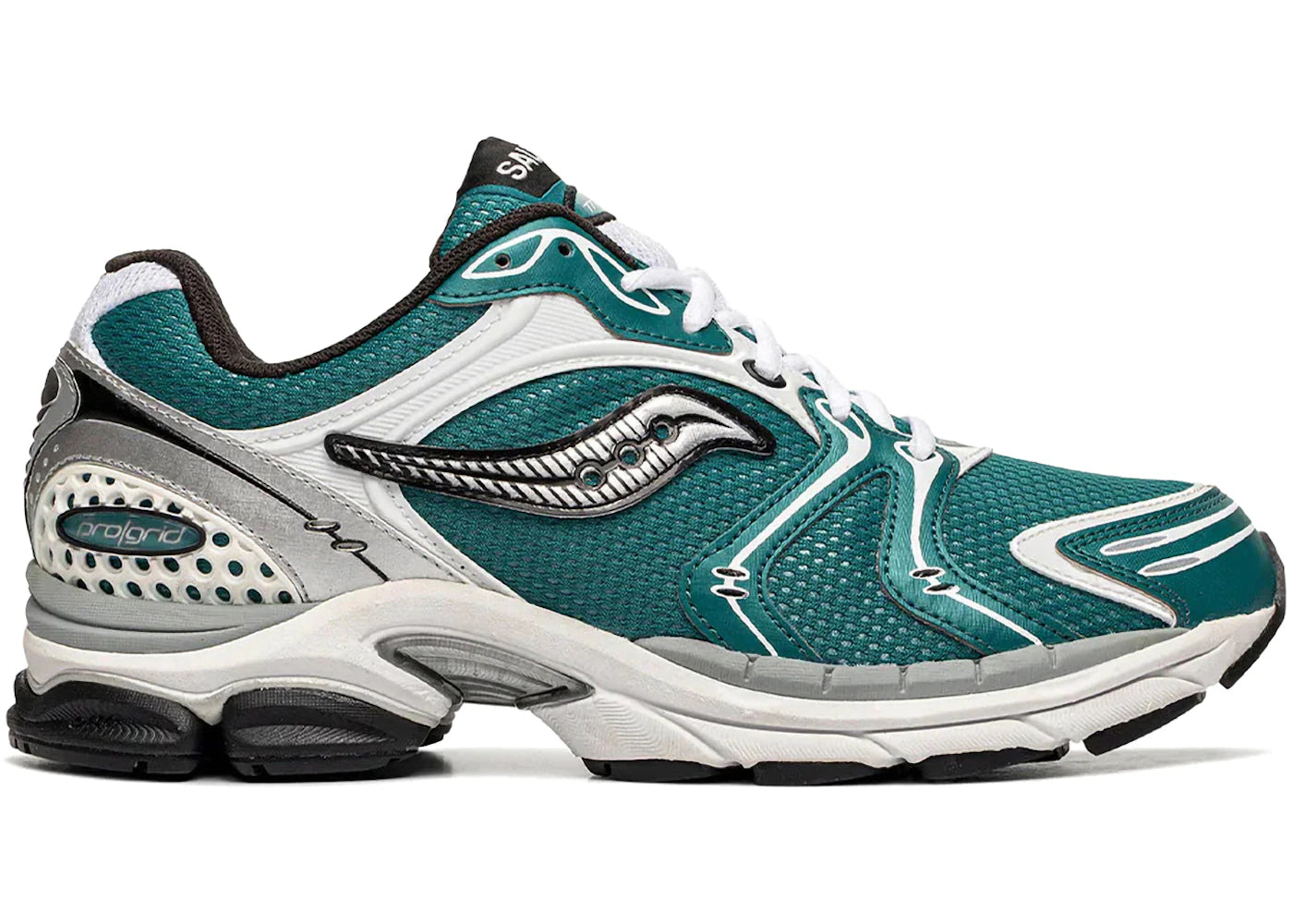 Saucony ProGrid Triumph 4 CS Teal Silver - vue 360