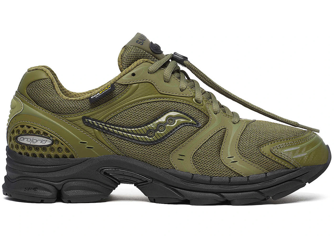 Saucony ProGrid Triumph 4 Gorpcore Avocado - vue 360