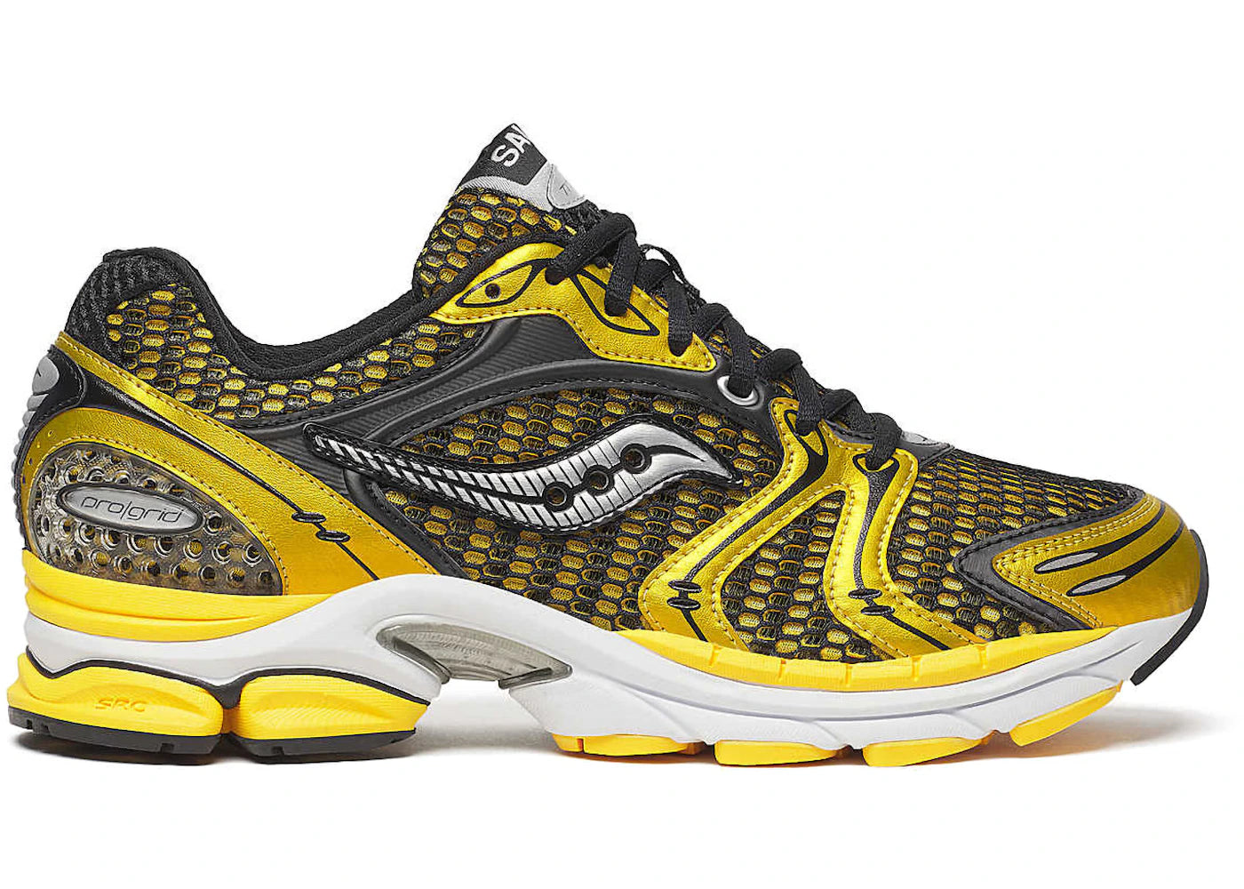 Saucony ProGrid Triumph 4 Lemon Chrome - vue 360