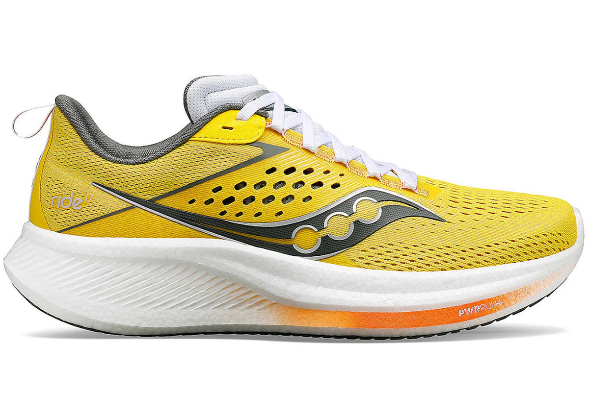 Saucony Ride 17 Canary Bough - vue secondaire A