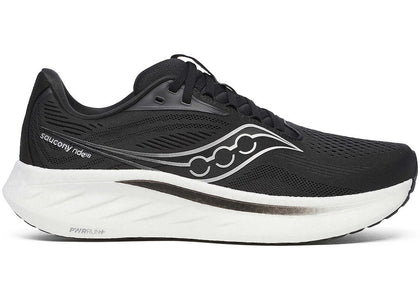 Saucony Ride 18 Black White - authentic Saucony sneakers