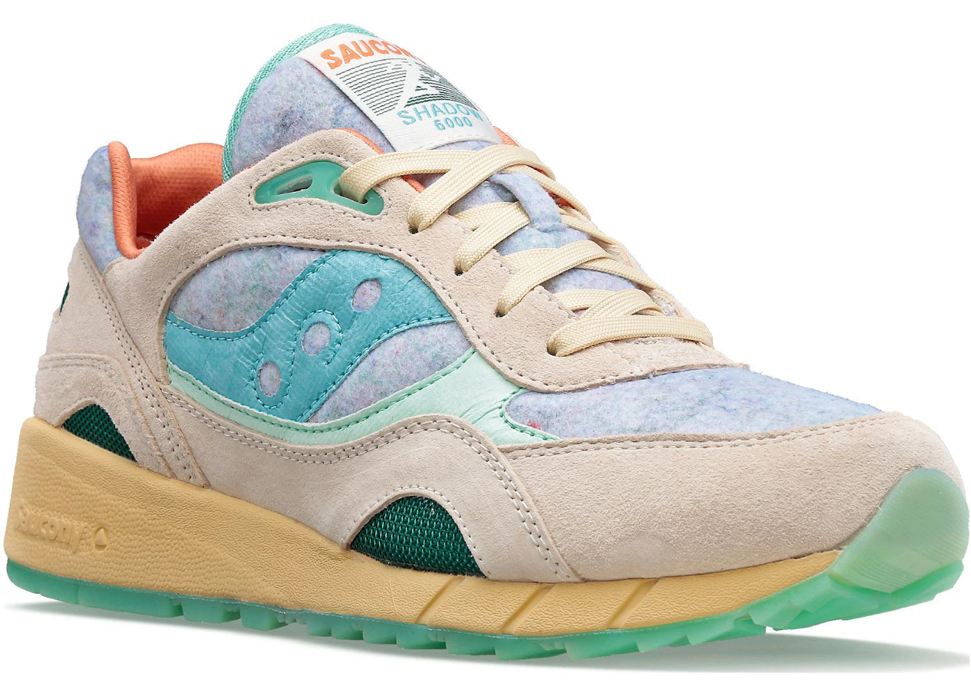 Saucony Shadow 6000 Felt Grey Multi - vue secondaire A
