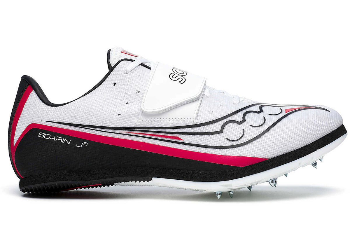 Saucony Soarin J 3 White Black Red - vue secondaire A