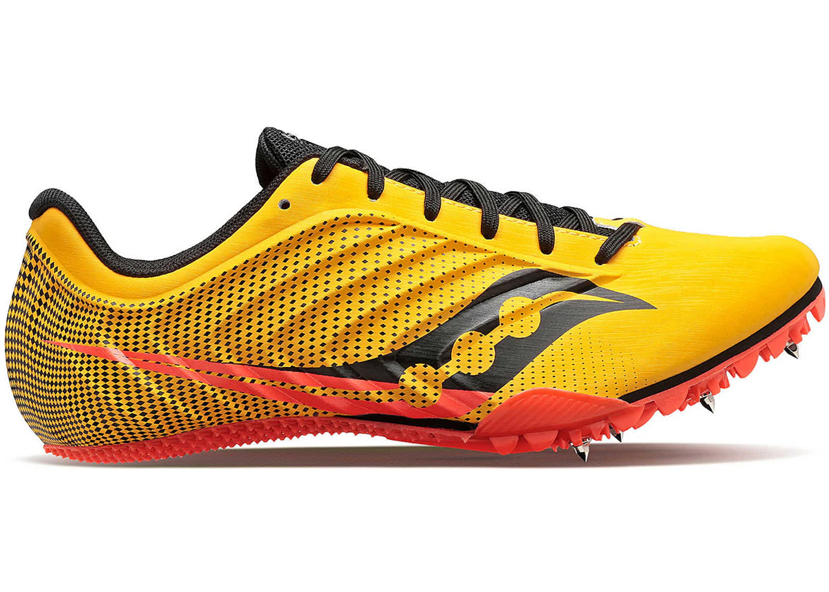 Saucony Spitfire 5 ViZiGold ViZiRed - vue secondaire A