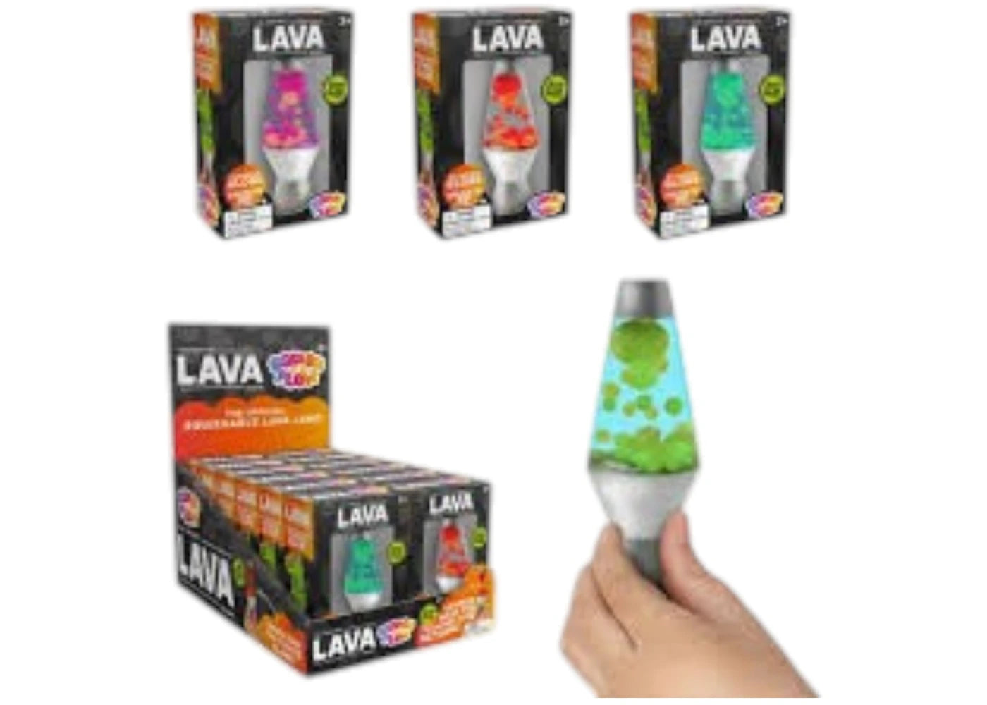 Schylling Lava Squish N Flow Set of 3 - vue 360