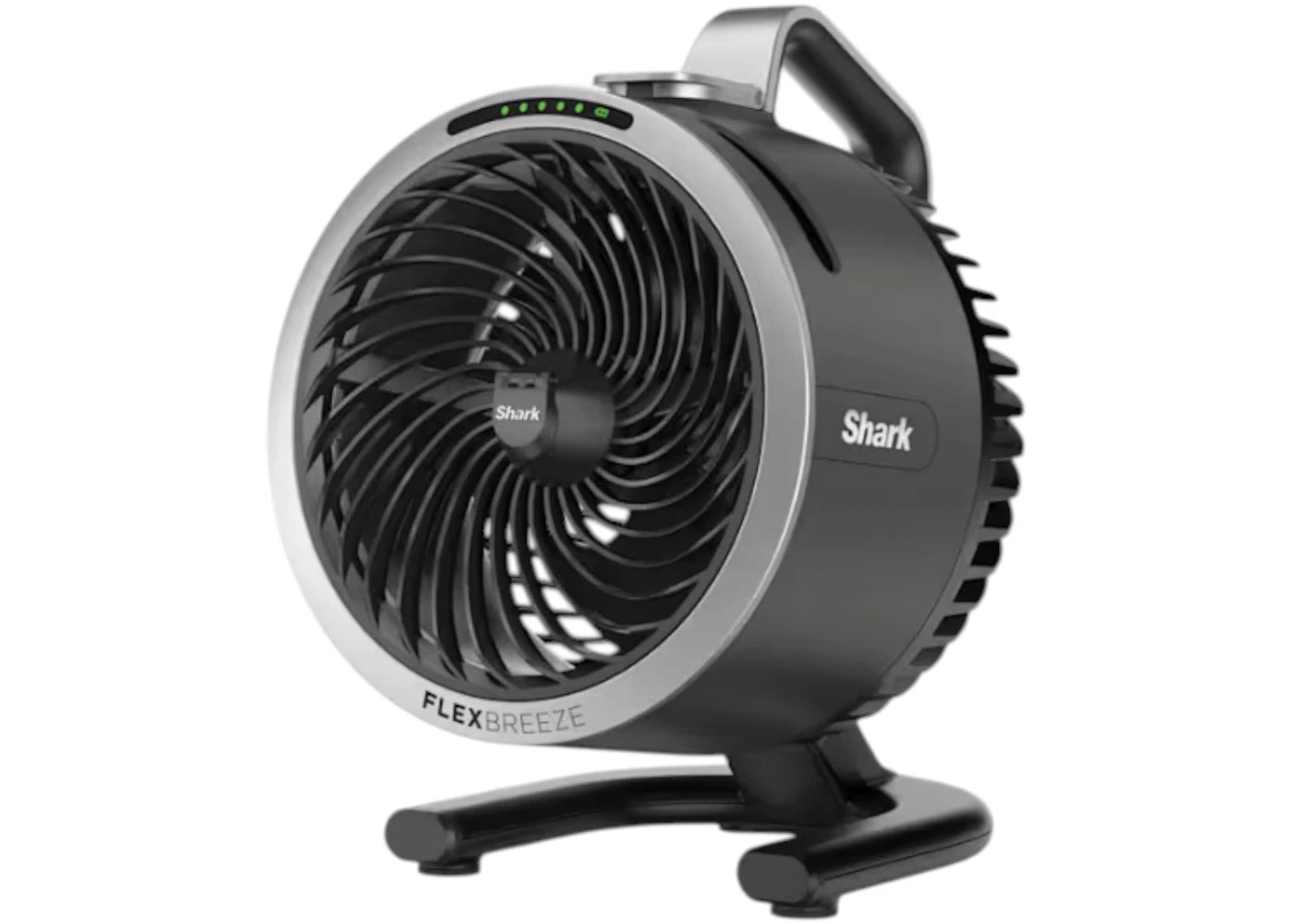 Shark FlexBreeze HydroGo Misting Fan FA050UK Charcoal - vue 360