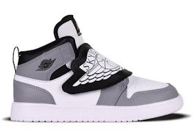 Sky Jordan 1 White Black Particle Grey (PS) - vue 360