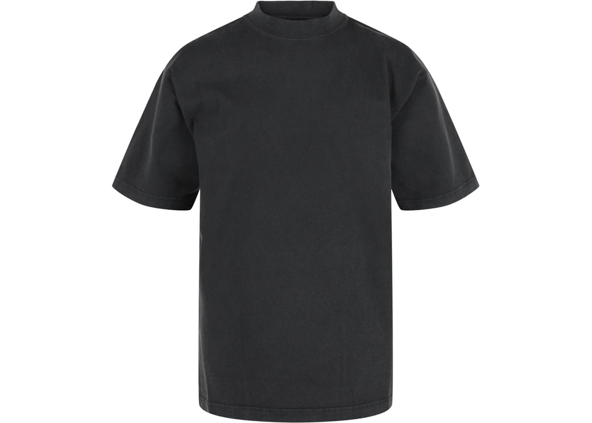 Balenciaga Hand Drawn T shirt Faded Black White - vue secondaire B