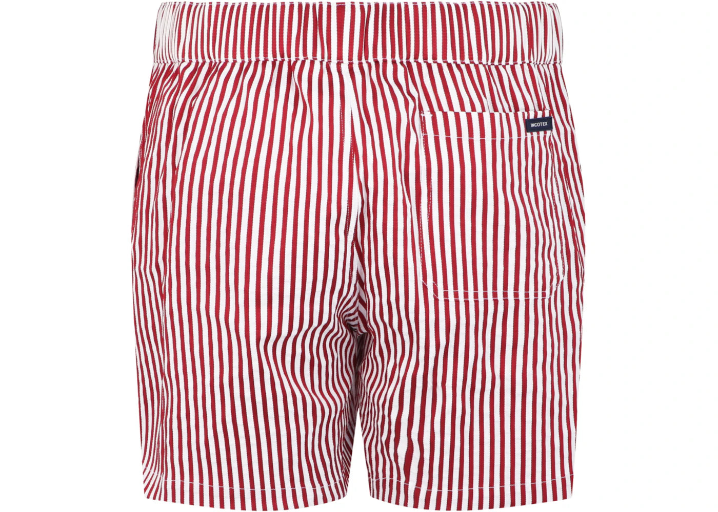 Slowear Incotex Mare Swim Trunks Dark Red - vue secondaire B