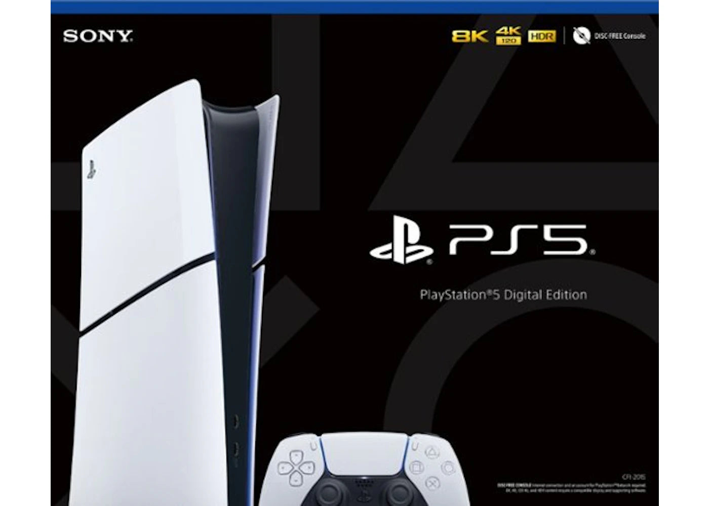 Sony PlayStation 5 PS5 Slim Digital Edition Konsole (US-Stecker)
