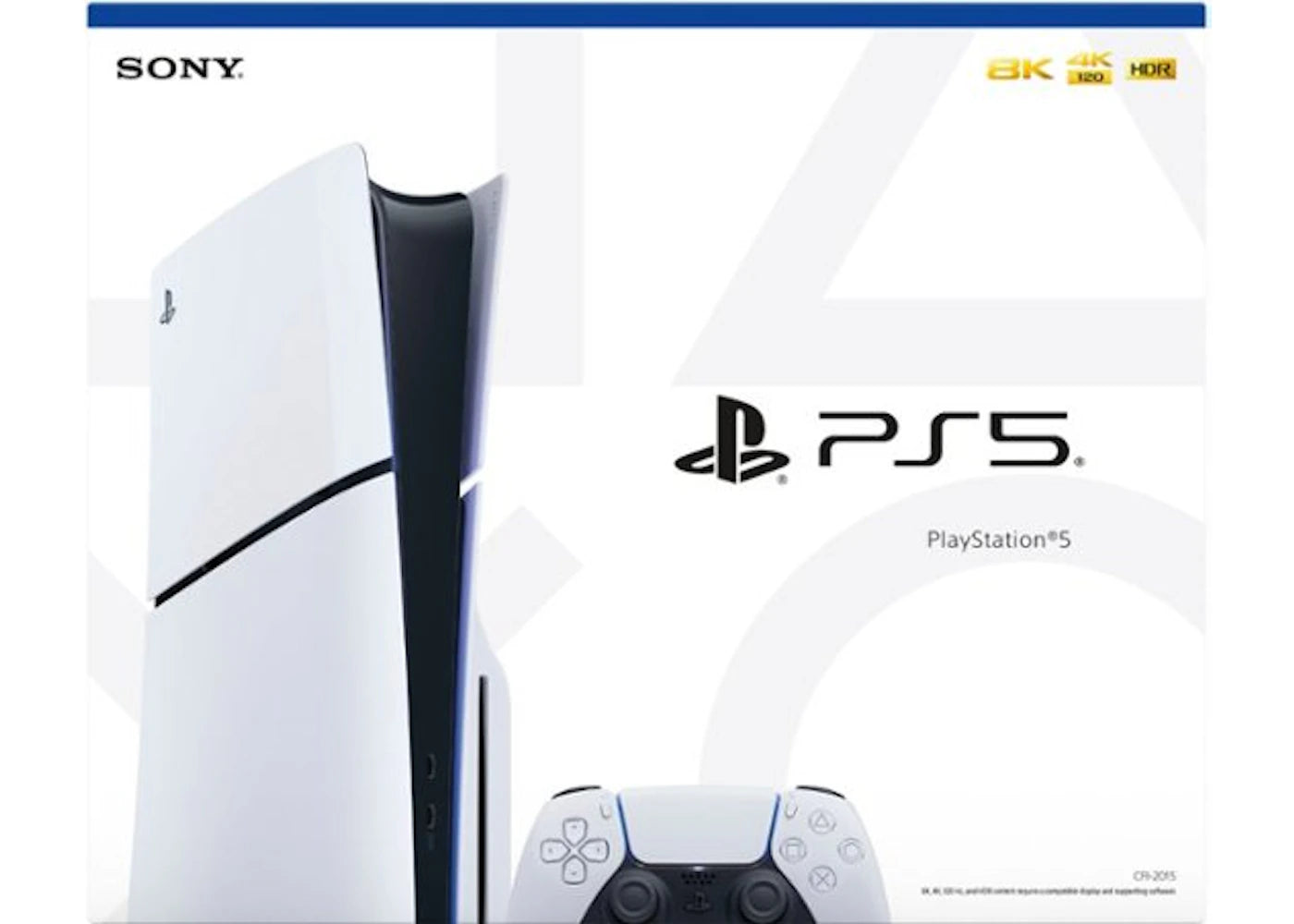 Sony PlayStation 5 PS5 Slim Ultra HD Blu-ray Edition Console (US Plug) - vue secondaire A