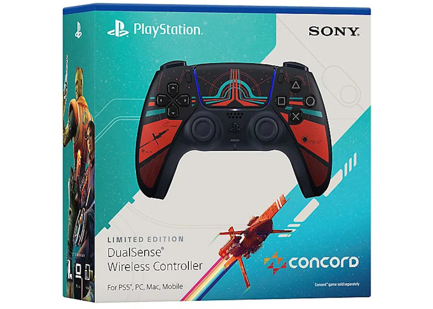 Sony PlayStation DualSense Concord Limited Edition Wireless Controller - vue secondaire B