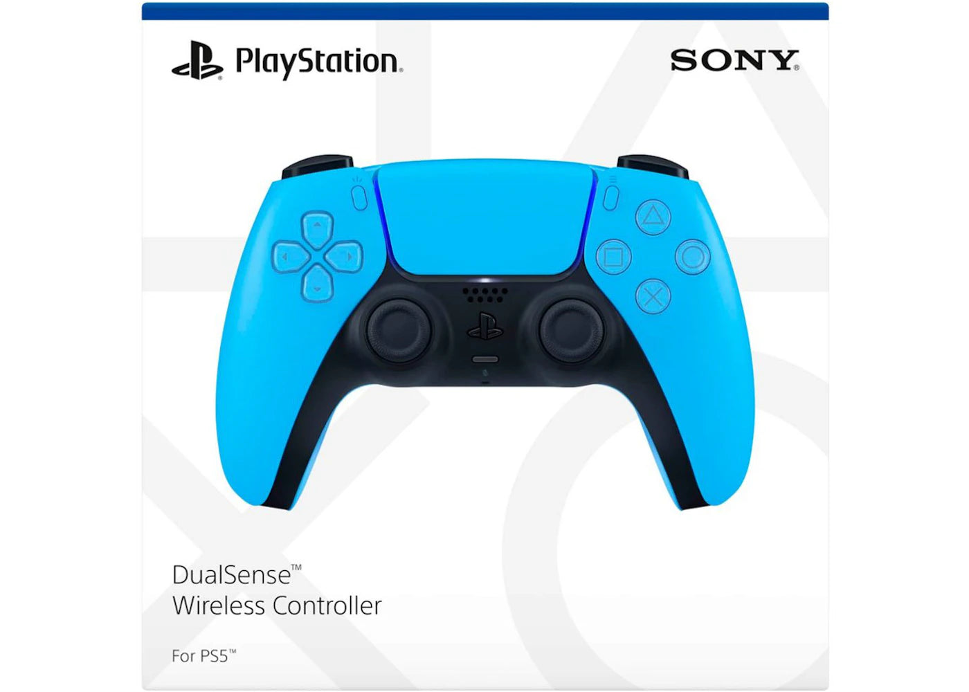 Sony PlayStation PS5 DualSense Wireless Controller 3006394 Starlight Blue - vue secondaire A
