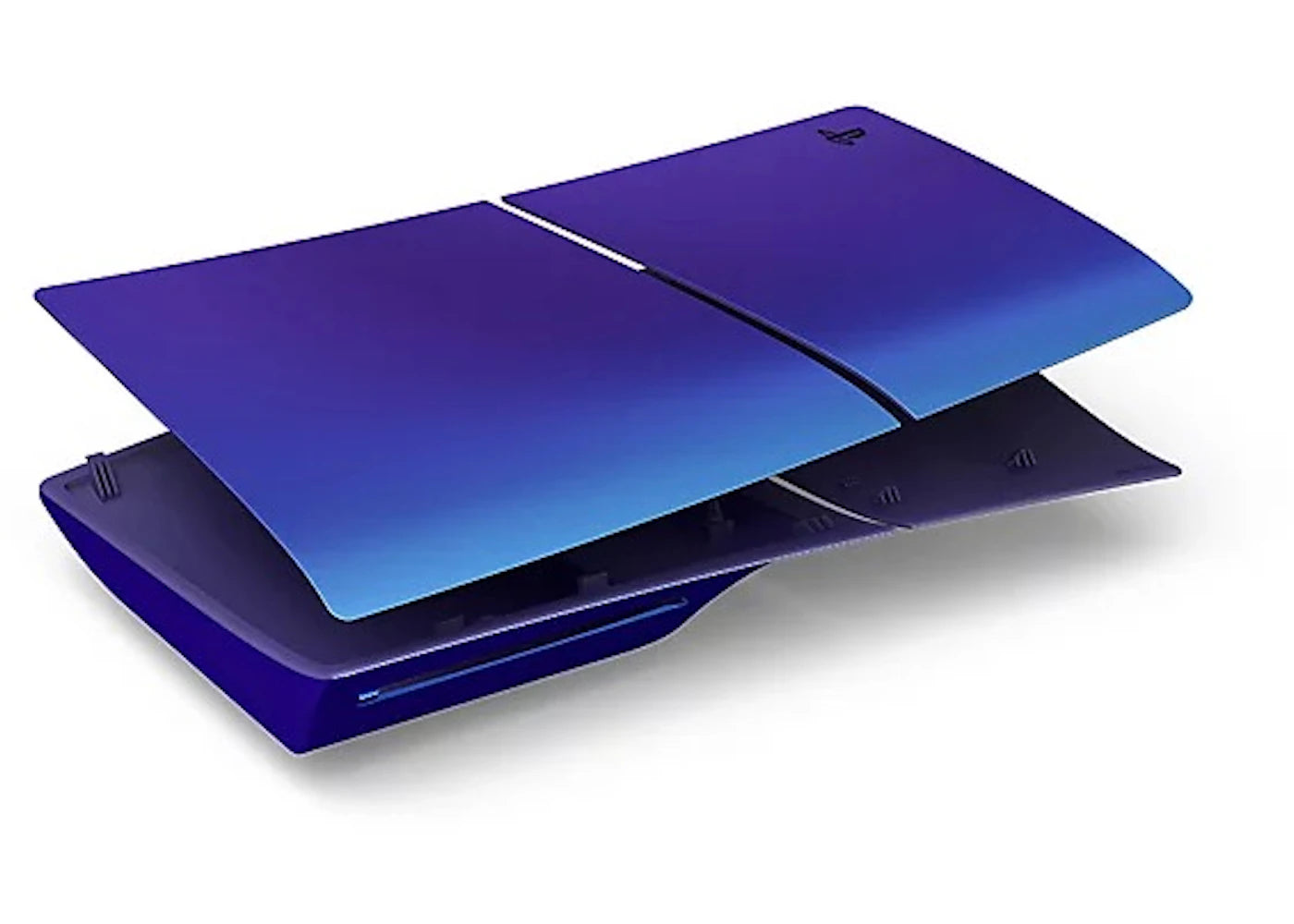 Sony PlayStation PS5 Slim Edition Cover Chroma Indigo - vue secondaire A