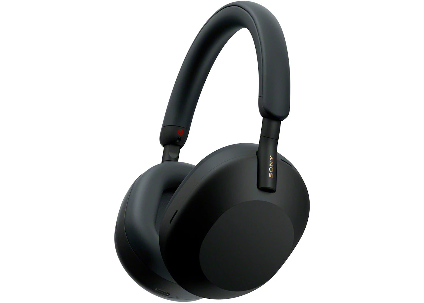 Sony Wireless Noise-Canceling Over-the-Ear Headphones WH-1000XM5/B Black - vue secondaire A