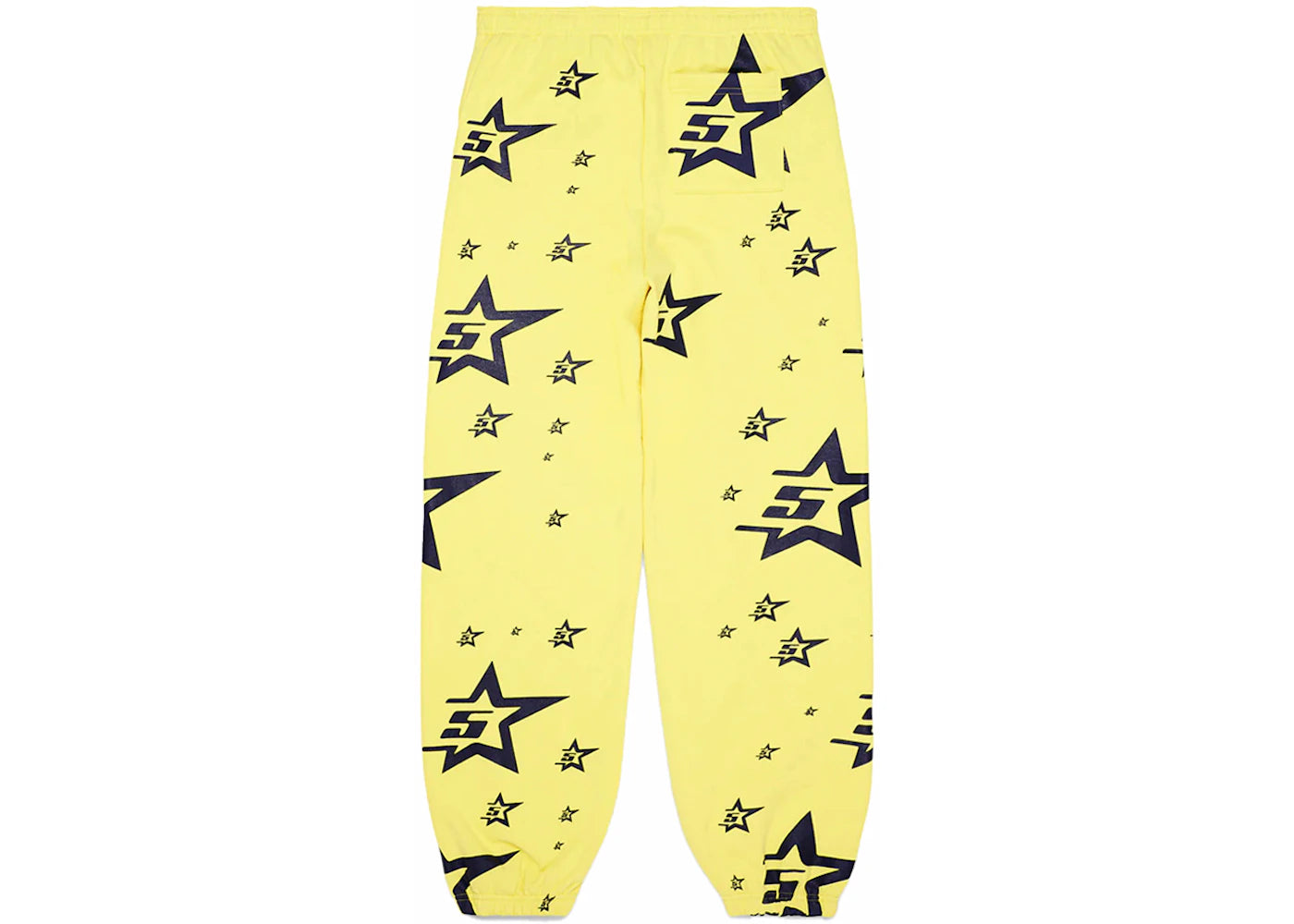 Sp5der 5Star Sweatpants Gelb - vue secondaire A