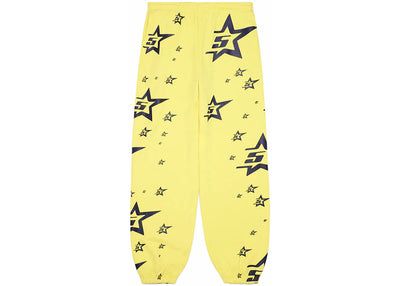 Sp5der 5Star Sweatpants Yellow