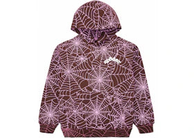 Sp5der AOP Hoodie Brown