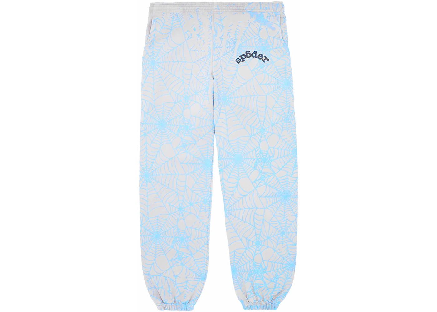 Sp5der AOP Web Jogginghose Hellgrau - vue 360