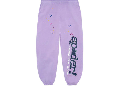 Sp5der Acai Sweatpant Lila