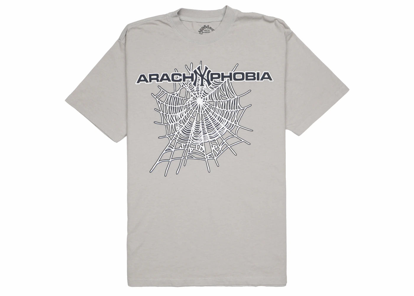 Sp5der Arach NY Phobia T-Shirt Grau - vue 360