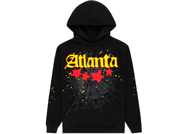 Sp5der Atlanta Hoodie Schwarz