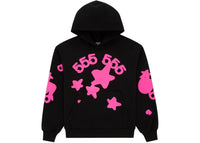 Sp5der Beluga Angel Number Hoodie Schwarz