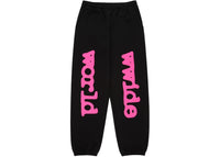 Sp5der Beluga Angel Number Sweatpant Black