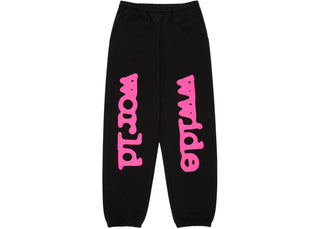 Sp5der Beluga Angel Number Sweatpant Black - product view 2