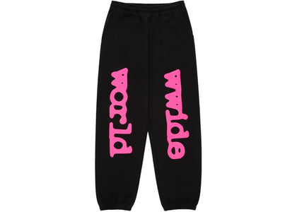 Sp5der Beluga Angel Number Sweatpant Black - product view 2