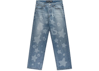 Sp5der Beluga Denim Light Blue Wash - authentic Sp5der product