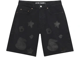 Sp5der Beluga Denim Short
