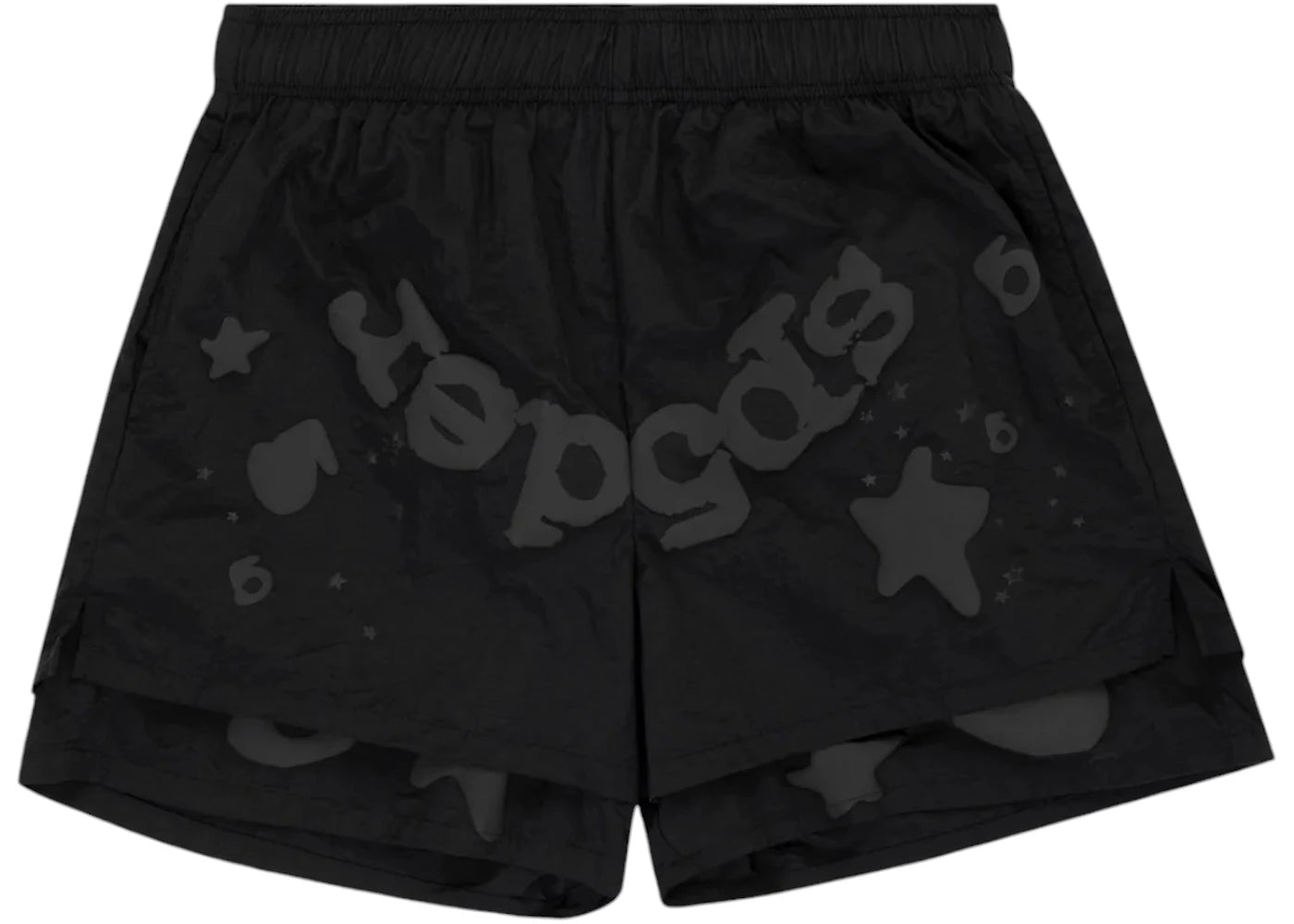 Sp5der Beluga Double Layer Short Black - vue 360