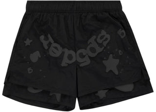 Sp5der Beluga Double Layer Short Black - authentic Sp5der product