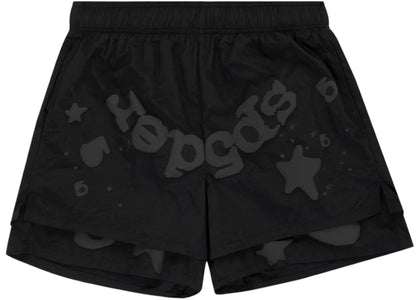 Sp5der Beluga Double Layer Short Black - authentic Sp5der product