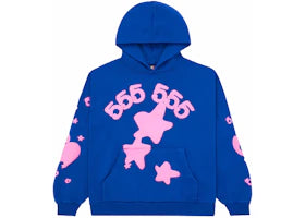 Sp5der Beluga Hoodie Blue