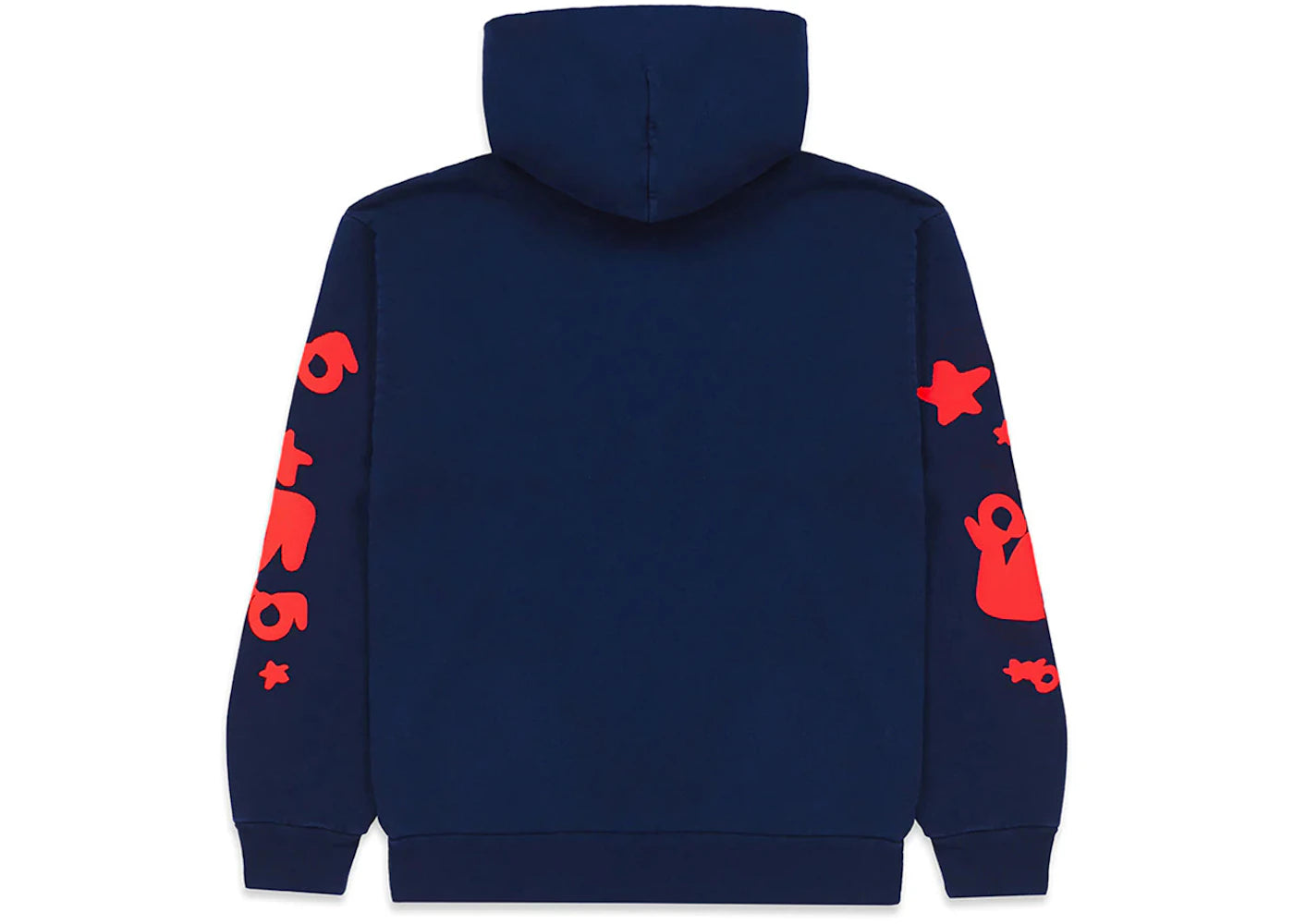 Sp5der Beluga Hoodie Marineblau - vue secondaire A