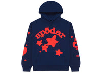 Sp5der Beluga Hoodie Marineblau