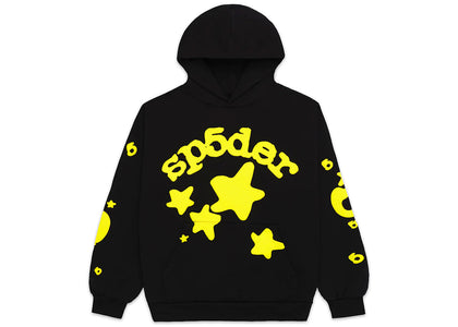 Sp5der Beluga Hoodie Onyx/Yellow sneakers - authentic Sp5der shoes