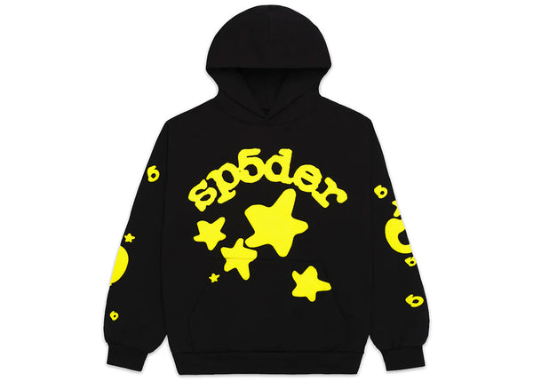 Sp5der Beluga Hoodie Onyx/Yellow sneakers - authentic Sp5der shoes
