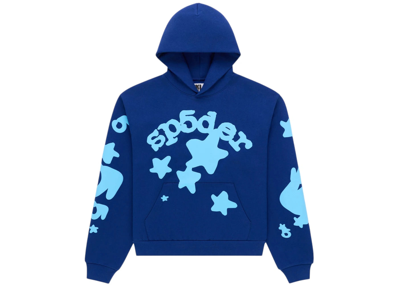 Sp5der Beluga Hoodie (SS26) Navy Blue - vue secondaire A