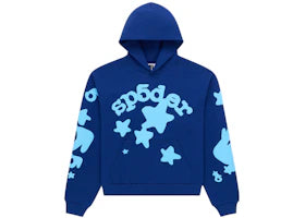 Sp5der Beluga Hoodie (SS26) Navy Blue