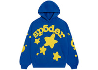 Sp5der Beluga Hoodie TC Blue